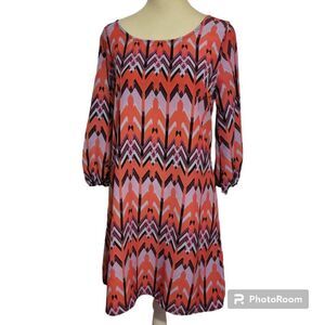 Charlotte Russe Women's Size Medium Geometric Print Dress
